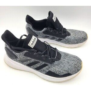adidas Duramo 9 Core Black White Athletic Shoes Men’s Size 8